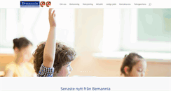 Desktop Screenshot of bemannia.se